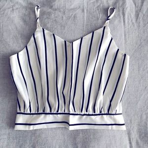Striped Crop Top